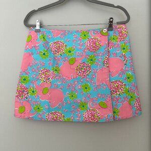 Vintage Lilly Pulitzer Reversible Wrap Skirt